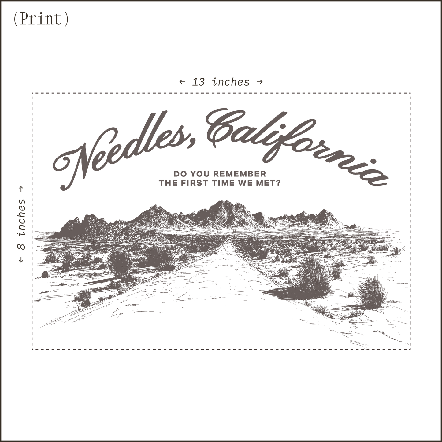 Needles, California ... {Hoodie}